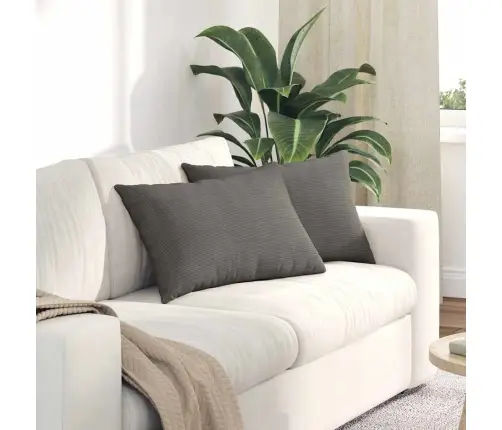 Diivanipadjad 2 Pcs Helehall 60 X 40 Cm Korter Kangas