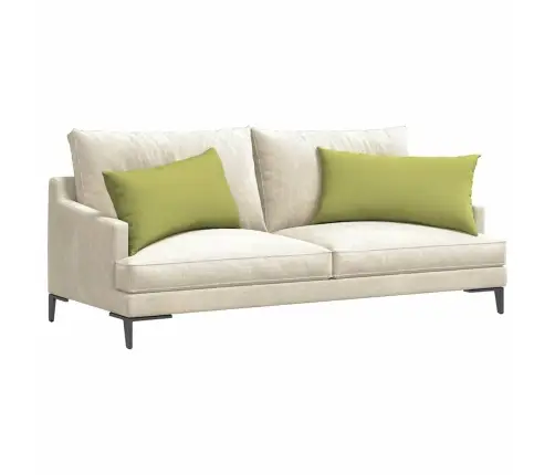 Dīvāna Spilveni Gaiši Zaļa Audums Vidaxl