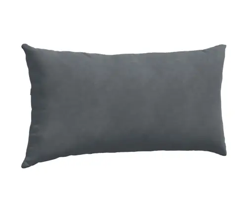 Dīvāna Spilveni 2 Pcs Tumši Pelēks 80 X 40 Cm Korduroja Audums Vidaxl