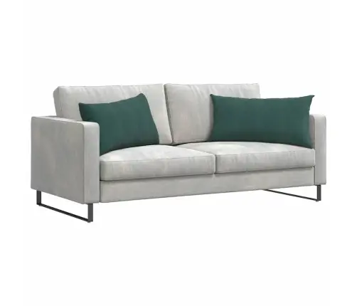 Dīvāna Spilveni 2 Pcs Tumši Zaļš 80 X 40 Cm Korduroja Audums Vidaxl