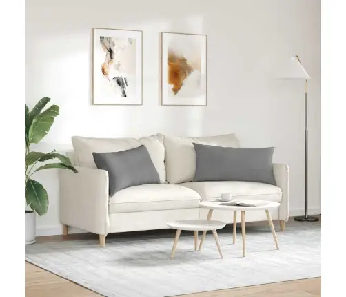 Dīvāna Spilveni Tumši Pelēka Vidaxl