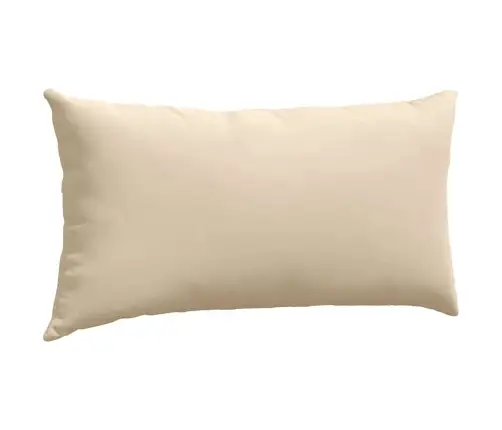 Diivanipadjad 2 Pcs Cream 80 X 40 Cm Kangas