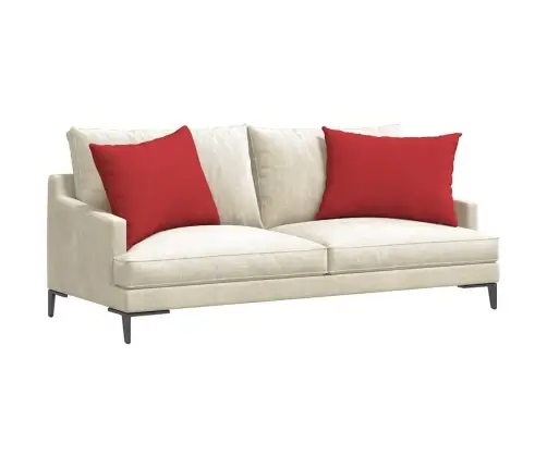 Dīvāna Spilveni Sarkana Audums Vidaxl