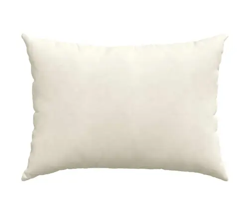 Dīvāna Spilveni 2 Pcs Krēmkrāsa 70 X 50 Cm Korduroja Audums Vidaxl