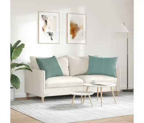 Diivanipadjad 2 Pcs Mere Roheline 70 X 50 Cm Korter Kangas