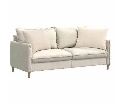 Diivanipadjad 2 Pcs Beež 70 X 50 Cm Kangas