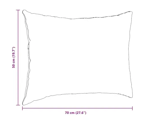 Diivanipadjad 2 Pcs Tumehall 70 X 50 Cm Korter Kangas