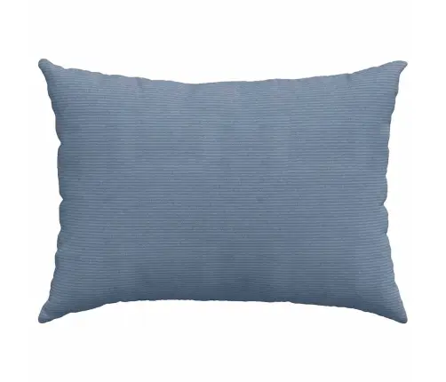 Dīvāna Spilveni 2 Pcs Zila 70 X 50 Cm Korduroja Audums Vidaxl