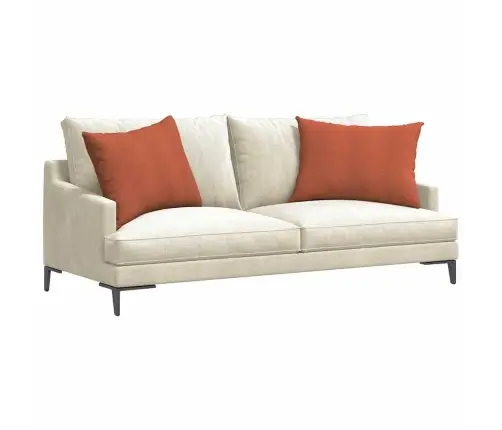 Diivanipadjad 2 Pcs Punane Oranž 70 X 50 Cm Korter Kangas