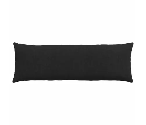 Sofa Pagalvės 2 Pcs Juoda 120 X 40 Cm Audinys