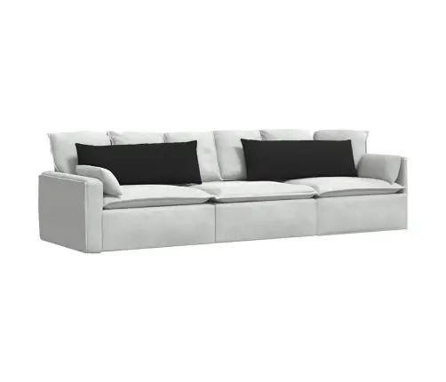 Sofa Pagalvės 2 Pcs Juoda 120 X 40 Cm Audinys