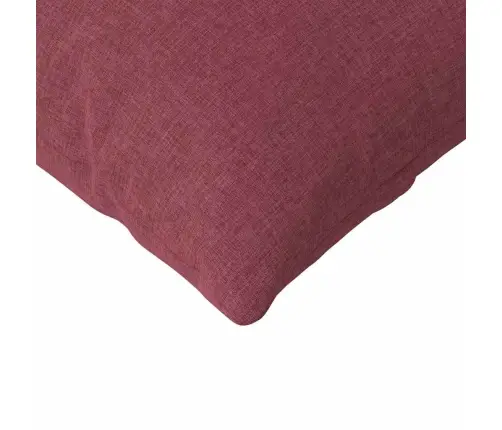 Dīvāna Spilveni Vīnsarkans Audums Vidaxl