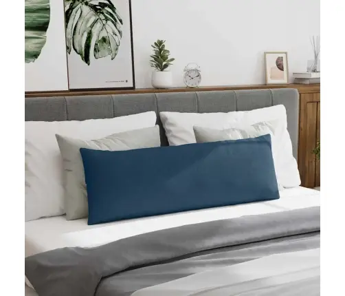 Sofa Pagalvės 2 Pcs Mėlyna 120 X 40 Cm Audinys