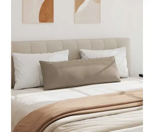 Dīvāna Spilveni Pelēkbrūna Audums Vidaxl