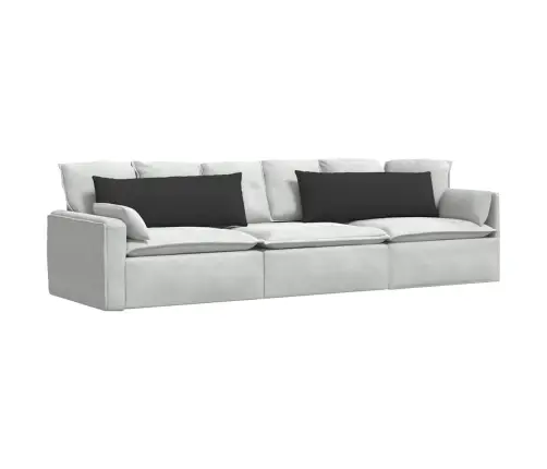 Sofa Pagalvės 2 Pcs Juoda 120 X 40 Cm Audinys