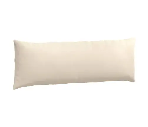 Diivanipadjad 2 Pcs Beež 120 X 40 Cm Kangas