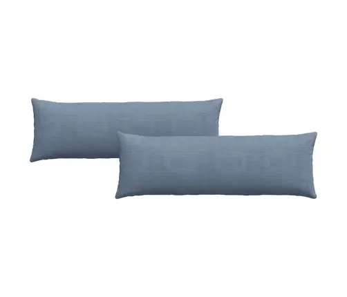 Diivanipadjad 2 Pcs Sinine 120 X 40 Cm Korter Kangas