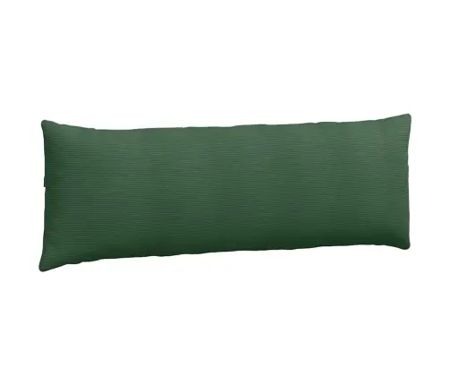 Dīvāna Spilveni 2 Pcs Tumši Zaļš 120 X 40 Cm Korduroja Audums Vidaxl