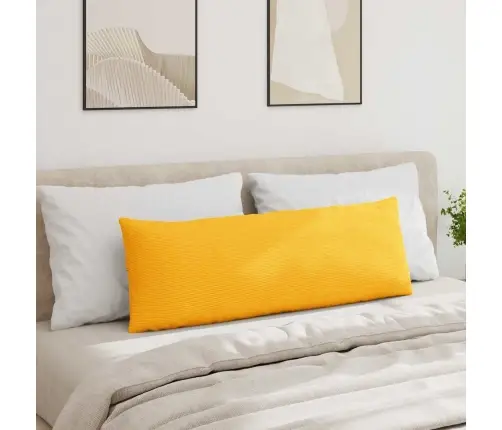 Diivanipadjad 2 Pcs Helekollane 120 X 40 Cm Korter Kangas