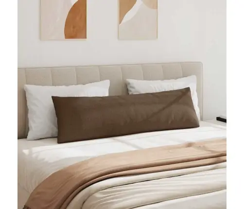 Sofa Pagalvės 2 Pcs Ruda 145 X 40 Cm Audinys