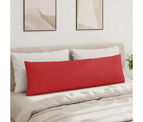 Sofa Pagalvės 2 Pcs Raudona 145 X 40 Cm Audinys