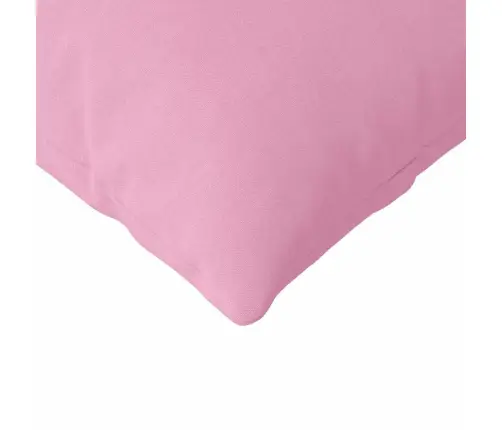 Dīvāna Spilveni Rozā Audums Vidaxl