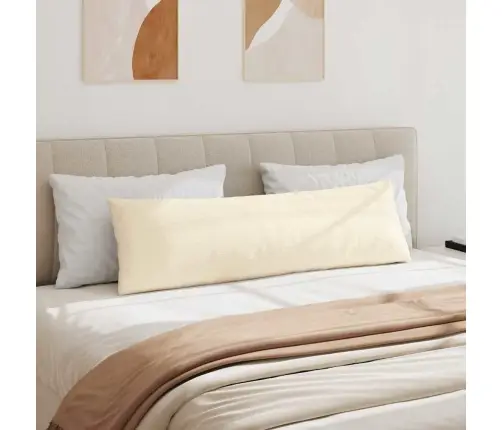 Diivanipadjad 2 Pcs Cream 145 X 40 Cm Korter Kangas