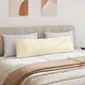 Diivanipadjad 2 Pcs Cream 145 X 40 Cm Korter Kangas