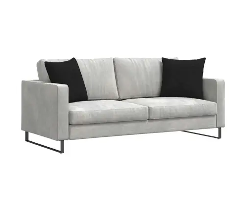 Sofa Pagalvės 2 Pcs Juoda 45 X 45 Cm Audinys