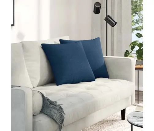 Diivanipadjad 2 Pcs Sinine 45 X 45 Cm Kangas