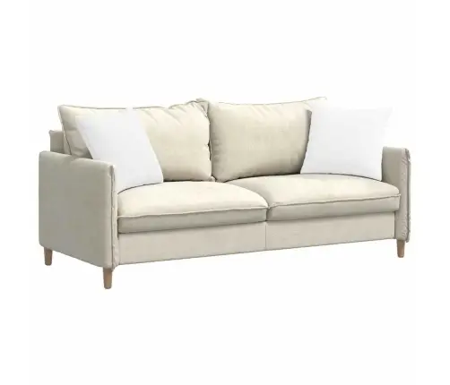 Diivanipadjad 2 Pcs Valge 45 X 45 Cm Kangas