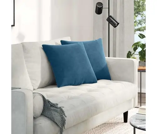 Diivanipadjad 2 Pcs Sinine 45 X 45 Cm Korter Kangas