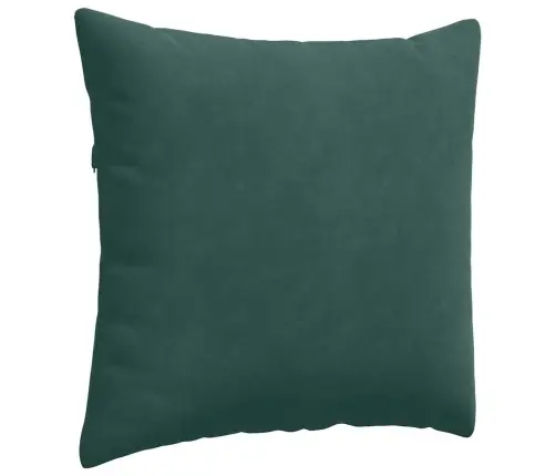 Dīvāna Spilveni 2 Pcs Tumši Zaļš 45 X 45 Cm Korduroja Audums Vidaxl