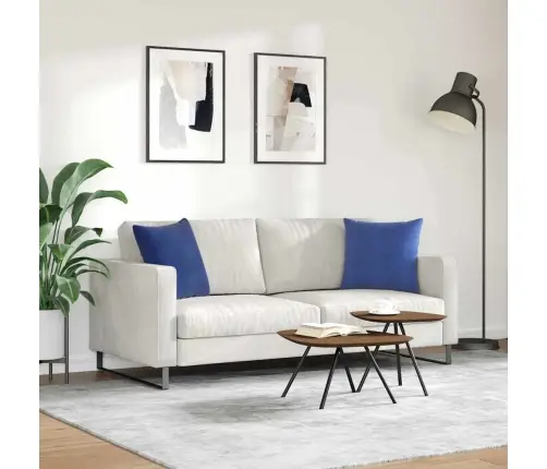 Diivanipadjad 2 Pcs Politsei Sinine 45 X 45 Cm Korter Kangas