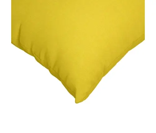 Dīvāna Spilveni Gaiši Dzeltena Audums Vidaxl