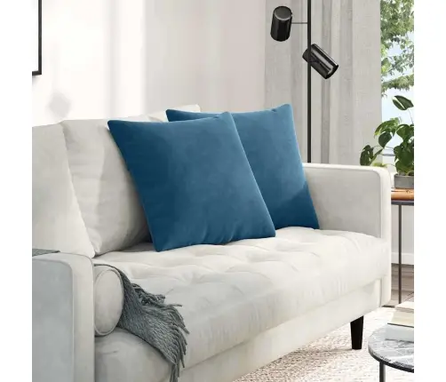 Diivanipadjad 2 Pcs Sinine 50 X 50 Cm Korter Kangas