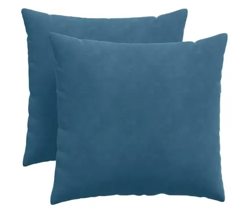 Diivanipadjad 2 Pcs Sinine 50 X 50 Cm Korter Kangas