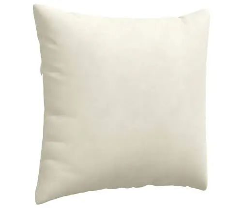 Dīvāna Spilveni 2 Pcs Krēmkrāsa 50 X 50 Cm Korduroja Audums Vidaxl