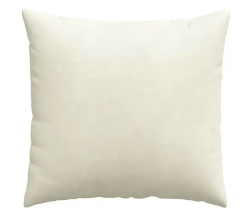 Dīvāna Spilveni 2 Pcs Krēmkrāsa 50 X 50 Cm Korduroja Audums Vidaxl