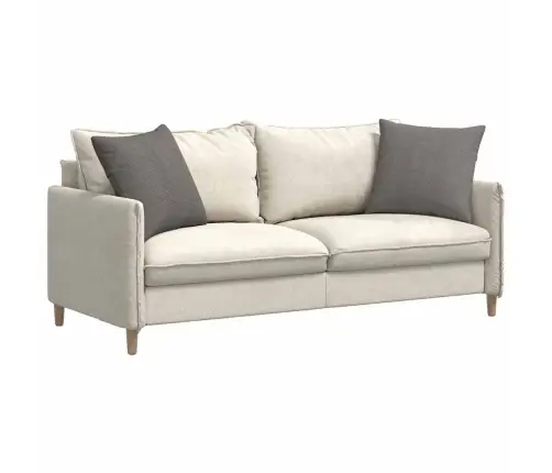 Dīvāna Spilveni 2 Pcs Gaiši Pelēks 50 X 50 Cm Korduroja Audums Vidaxl