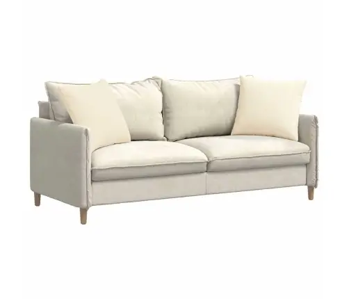 Diivanipadjad 2 Pcs Cream 50 X 50 Cm Korter Kangas