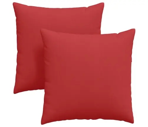 Dīvāna Spilveni Sarkana Audums Vidaxl