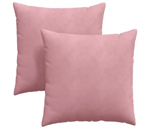 Diivanipadjad 2 Pcs Roosa 60 X 60 Cm Korter Kangas