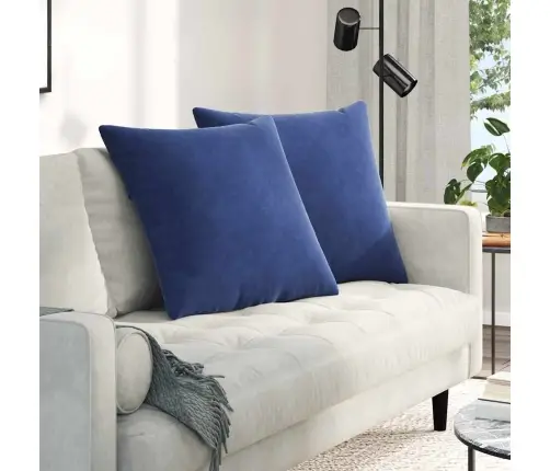 Diivanipadjad 2 Pcs Politsei Sinine 60 X 60 Cm Korter Kangas