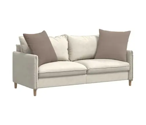 Diivanipadjad 2 Pcs Pruunikashall 60 X 60 Cm Kangas