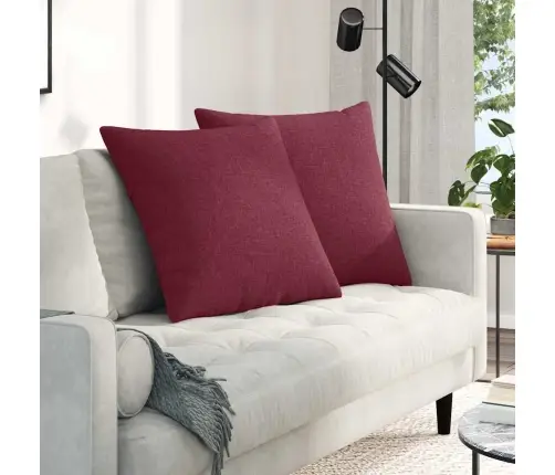 Diivanipadjad 2 Pcs Veinpunane 80 X 80 Cm Kangas