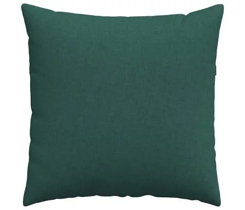 Dīvāna Spilveni Tumši Zaļa Audums Vidaxl