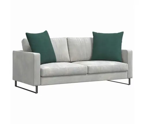 Sofa Pagalvės 2 Pcs Tamsiai Žalia 80 X 80 Cm Kordūrinis Audinys