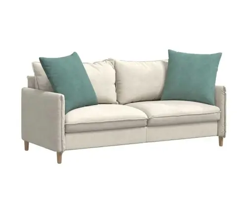 Sofa Pagalvės 2 Pcs Jūrinė Žalia 80 X 80 Cm Kordūrinis Audinys