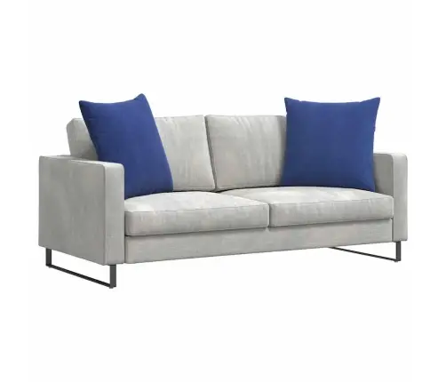 Dīvāna Spilveni 2 Pcs Policijas Zila 80 X 80 Cm Vidaxl